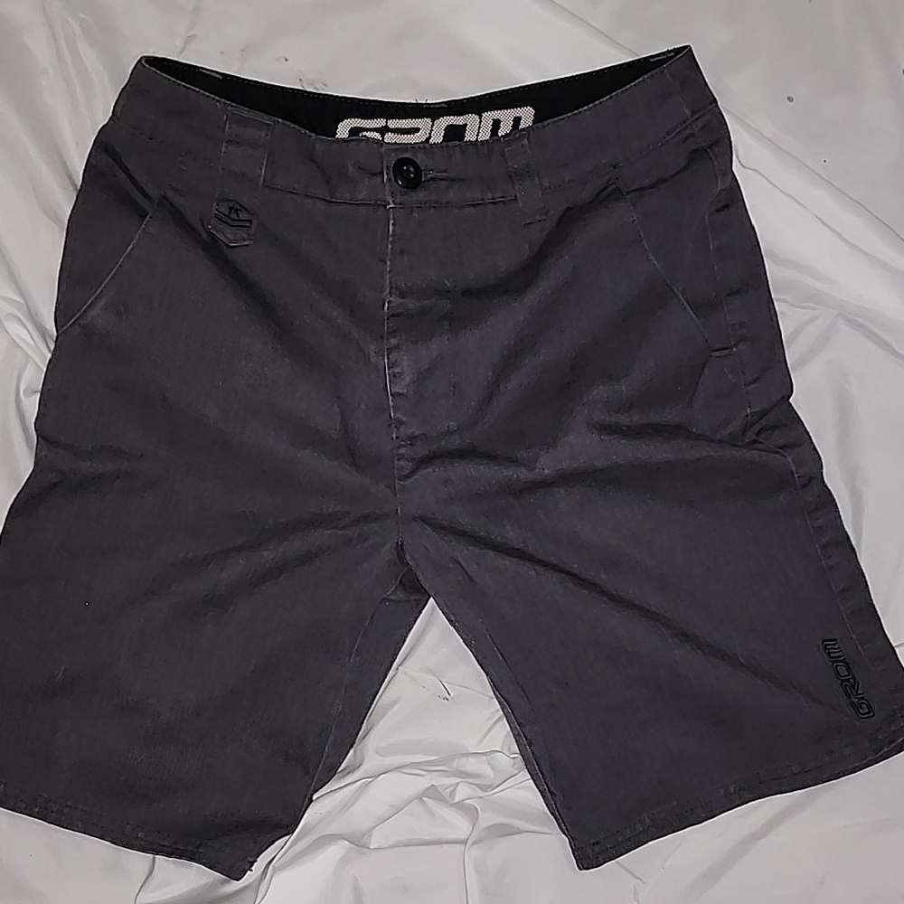 Kids' Dark Gray Hybrid Shorts